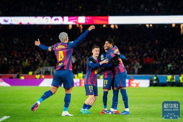 欧冠丨巴塞罗那胜哥本哈根